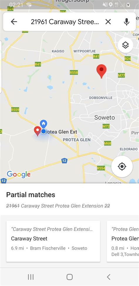 My Location .
